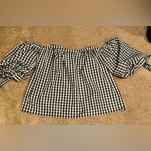 Off the shoulder blouse